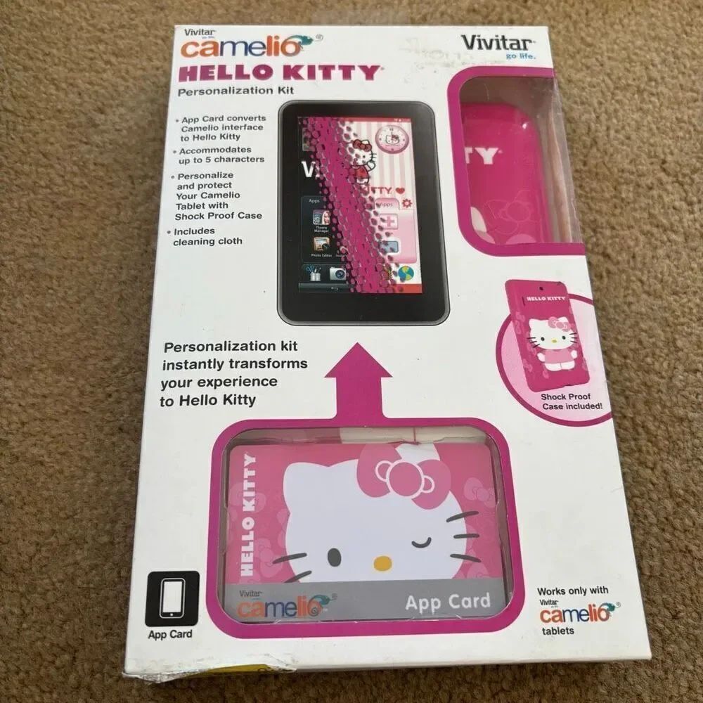 Vivitar Camelio Hello Kitty Personalization Kit 2013 *New*